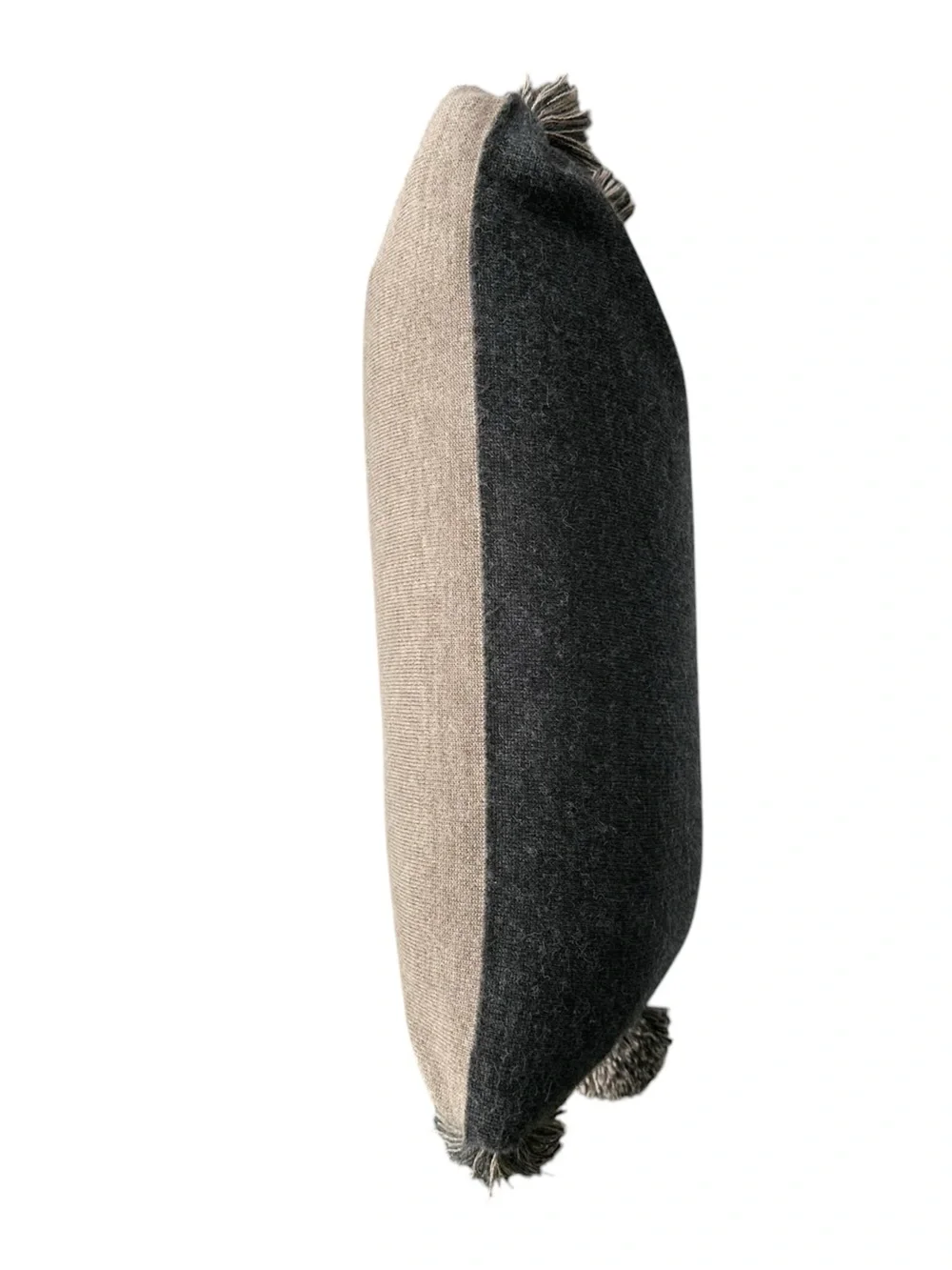 Restoration Hardware • Alpaca Pom Pom Double Sided Lumbar Pillow